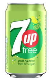 7Up Free 330ml Can